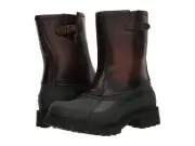 NIB FRYE Men's Alaska Pull On Rain Boot Stone Multi 9.5 M Leather mod 86162