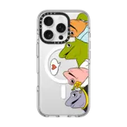 iPhone 16 Pro Clear Case MagSafe Compatible Froggy Friends!