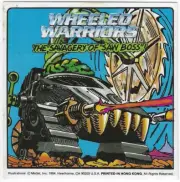 WHEELED WARRIORS THE SAVAGERY OF SAW BOSS 1984 MINI GIVEAWAY PROMO PROMOTIONAL