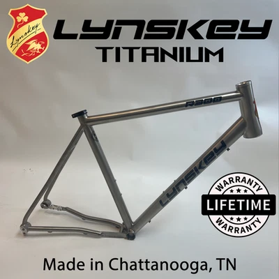 Titanium Road Disc Bike Frame - Lynskey R300 Disc Frameset or Frame Only