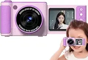 Kids Camera - HD Digital Camera with Two Point Screen - Outdoor Educational Toys for Backyard Play and Birthday Parties