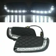 LED DRL Driving Fog Lamp Daytime Running Light For Benz Smart Fortwo 2008-2011 (for: Smart)