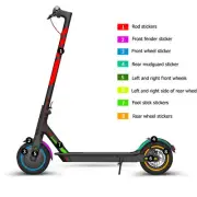 Scooter Reflective Warning Stickers Decor for Xiaomi/Max G30/Ninebot ES Series #