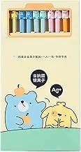 5 Pairs Cartoon Chopsticks, Cute Cartoon Style Non Slip Chopsticks, Portable Chopsticks for Home School