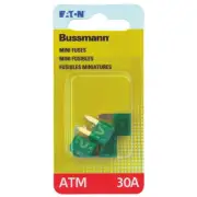Bussman Bp/Atm-30 Rp 30A Atm Blade Mini Fuse 5 Pack