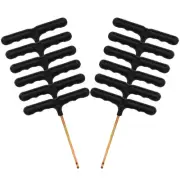 12 Pcs Sunproof Trampoline Snap Hook Spring Tightening Tool Shoe Lace Puller