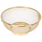 Metal Colander Rice Strainer Colander Stainless Steel Sieve Metal Mesh Screen