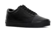 VANS U OLD SKOOL Sneakers Black Mono (Classic Tumble) New
