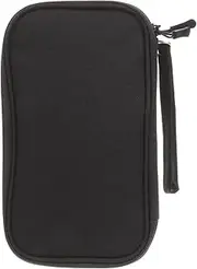 Data Cable Storage Pouch Double Electronics Organizer Bag for Hard Drive Power Bank Headphone Durable Travel Accessory for Digital Cables and Accessories