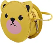 [OATIPHO] Cute Girls Bear Crossbody Bag Small Shoulder Bag Portable Purse Fashionable Princess Bag for Boys and Girls