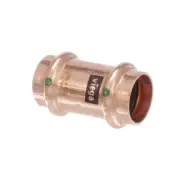 Propress 3/4 In. Press Copper Coupling with Stop (10-Pack)