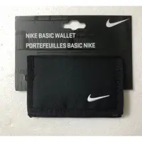 在飛比找蝦皮購物優惠-免運 黑色 NIKE BASIC WALLET 三折式 錢包