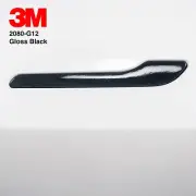 Model Y 2020-2024 GLOSS BLACK DOOR HANDLE CHROME OVERLAY PreCut Vinyl Wrap