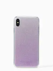 flexible glitter iphone xs max case