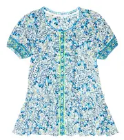 [Poupette St Barth Kids] Poupette St Barth Kids Andrea floral dress Y 10 multicoloured