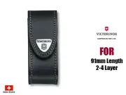 Victorinox Leather Belt Pouch For 91mm 2-4 Layers Swiss Army Knife 4.0520.3