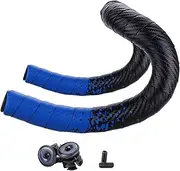 Tadill Road Bike Handlebar Tape, Handle Wrap, EVA Shockproof with Bar End Plugs Bicycle Bar Tape for Outdoor Fixed Gear Bicycle