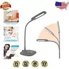 Energy Efficient LED Table Lamp - Soft Touch 3 Brightness Levels & Flex Neck