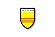 PATCH PATCHES EMBLEM IRON ON GLUE PRINT FLAG world crest south vietnam
