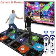 Camera Support Double Dance Mat Pad For Tv Usb Step Game Rug dual hd 11mm dancing machine yoga mat with two handle