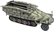Simulation Armored Vehicle Model 1:72 PVC WWII German Sd. Kfz. 251/7 D Half Track Panzer Model