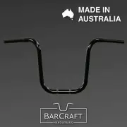 16" APE HANGERS | 1-1/4" BLACK | Harley Breakout Softail Fat Bob Bars Handlebars