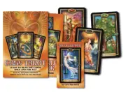 EASY TAROT BOX KIT Boxed Fairy Deck Card & Book Set gilded oracle fortune cards