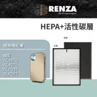 在飛比找momo購物網優惠-【RENZA】適用PHILIPS 飛利浦 AC4076 AC