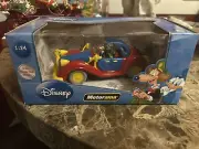 DISNEY SCROOGE MCDUCK TOPOLINO MOTORAMA 1:24 SCALE DIECAST CAR NRFB