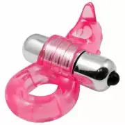 Cockring Purrfect Pet Tickle Me Dolphin Pink Male Stimulating Pleasure Ring