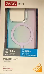 ZAGG Gear4 Milan Aurora Snap with Magsafe Case For iPhone 14 Pro