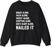 [Generic] Happy Reformation Day Happy German Unity Day Martin Luther Sweatshirt for Adults Crew Neck Long Sleeve Pullover
