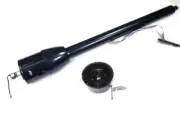 Universal 30" Black Stainless Tilt Steering Column Floor Shift NO Key GM Hot Rod