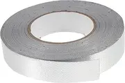 LOPUNER 1 Roll Sealed Waterproof Tape Heat Joint Sealing Tape Aluminum Tape Aluminum Foil Tape High Temperature Repair Adhesive Sealing Tape Duct Tape for Leaks Fiberglass Cloth Silver