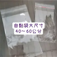 在飛比找蝦皮購物優惠-透明袋 自黏袋  大尺寸娃娃袋 服飾袋 防塵袋 包裝 自封袋