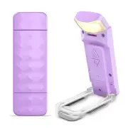 USB Rechargeable Book Light, Long Lasting & Eye Caring 3 Colors,Portable Bookmar