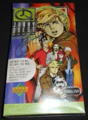 1996 Upper Deck Jonny Quest Factory Sealed Box 48 Packs 5 Cards Per Pack