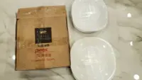 在飛比找Yahoo!奇摩拍賣優惠-康寧~百麗~Pyrex~餐盤~瓷盤耐熱玻璃微波烤箱純白色~2