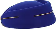 [BESTYASH] Stylish Women's Wool Beret Hat Ideal for Airline School Stage Performances and Band Shows Comfortable and Durable Flight Attendant Hat