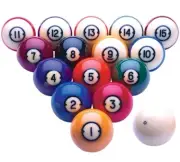 New Brunswick Centennial Pool Balls Set - 2 1/4 Inch Ball Set - SHIPS FAST!