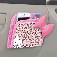 在飛比找蝦皮購物優惠-Kitty車用黏貼式收納袋