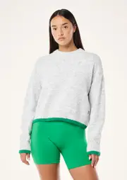 MARQUEE KNIT IN GREY MARLE, XS