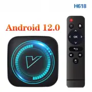 H618 Smart TV Box Android 12 Allwinner Quad Core Cortex A53 Support 8K Video New