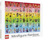 Chronicle Books Lego Minifigure Rainbow 1000-piece Puzzle: 1000 Piece