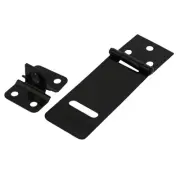 Door Cabinet Clasp Gate Lock Padlock Latch Hasp Staple 100mm Length