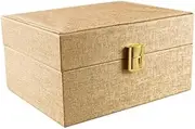 Watch Display Box Watch Box Single Jewelry Display Box With Lock Watch Storage Box Watch Cases for Men(1) FANDIAO