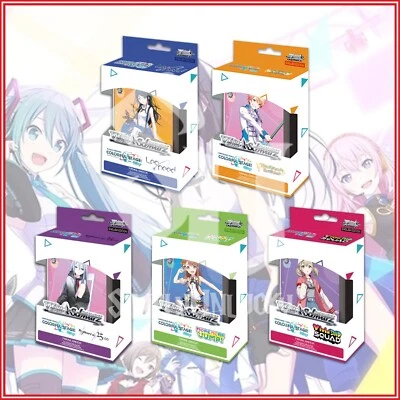 WEISS SCHWARZ: COLORFUL STAGE! TRIAL DECK+ BUNDLE IN STOCK* Hatsune Miku
