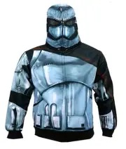 Star Wars Men's Force Awakens Phasma Costume Jacket - NWT
