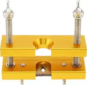 MuzcYM Adjustable Mouthpiece Puller Tool Mouthpiece Puller Remover Holder Tool for Brass-Wind Instruments Trumpet, Trombone, Horn（Gold）