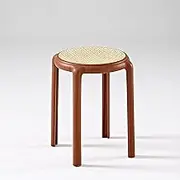 Portable Plastic Stackable Stools Set of 4 Backless Barstools for Home School Classroom Decoration Multi Purpose Furniture